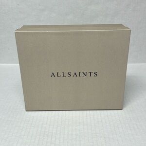 All saints medium tan empty packaging dust gift storage decor Box